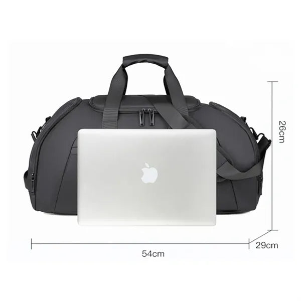 Travel Duffel Bag with Independent Shoe Compartment
