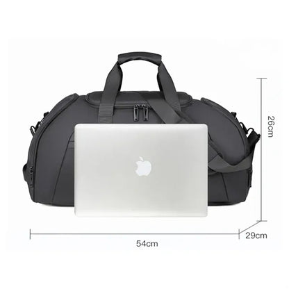 Travel Duffel Bag with Independent Shoe Compartment