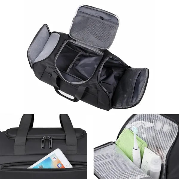 Travel Duffel Bag with Independent Shoe Compartment
