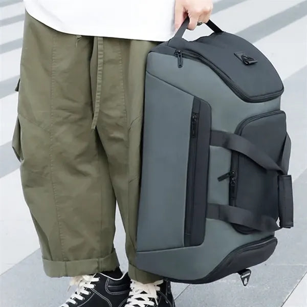 Travel Duffel Bag with Independent Shoe Compartment