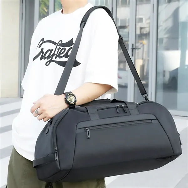 Travel Duffel Bag with Independent Shoe Compartment