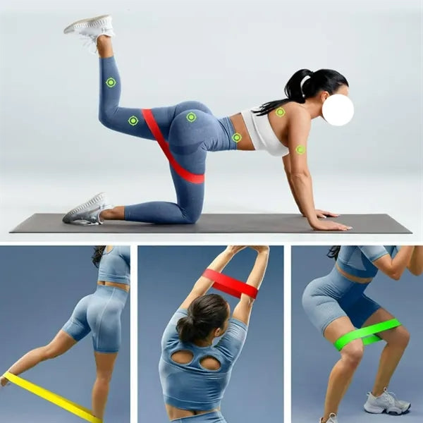 Customizable Resistance Band Set for Fitness & Therapy