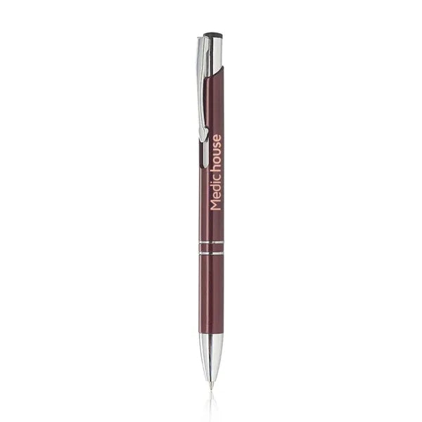 Retractable Plastic Ballpoint Pen