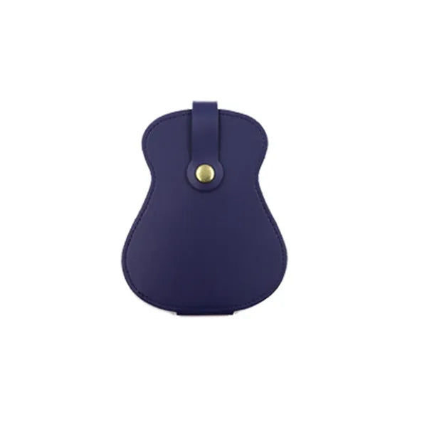 Mini Large Capacity Guitar Leather Embroidered Pick Bag