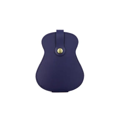 Mini Large Capacity Guitar Leather Embroidered Pick Bag