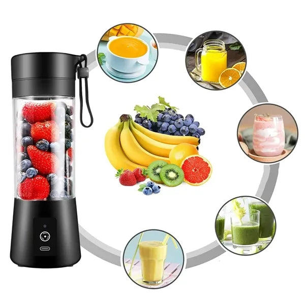 Customizable USB Electric Juicer Cup for Fresh Blends