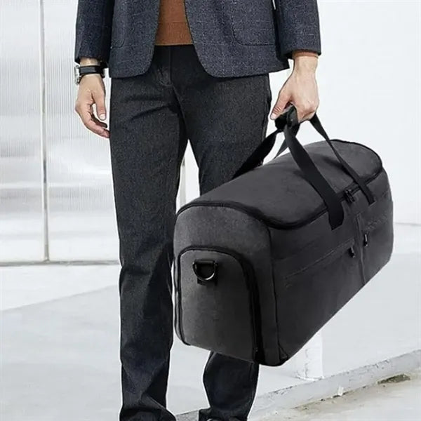 55L Travel & Gym Duffel Bag with Multiple Compartments