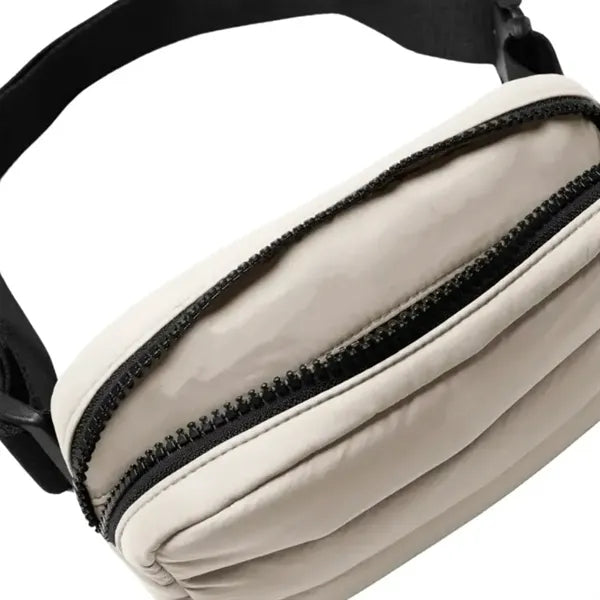 Padded Quilted Waist Bag with Adjustable Strap