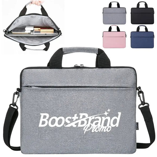15 Inch Laptop Briefcase with Shoulder Strap