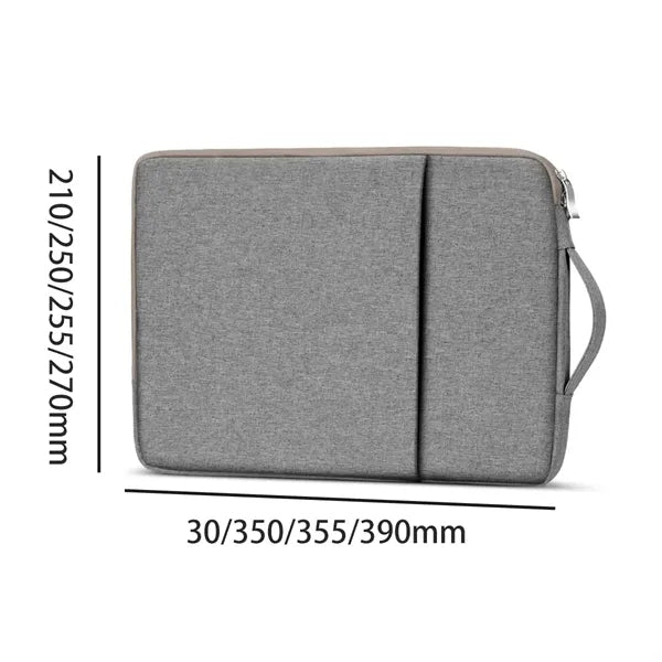15.6 Inch Laptop Tablet Sleeve with Zipper Closure