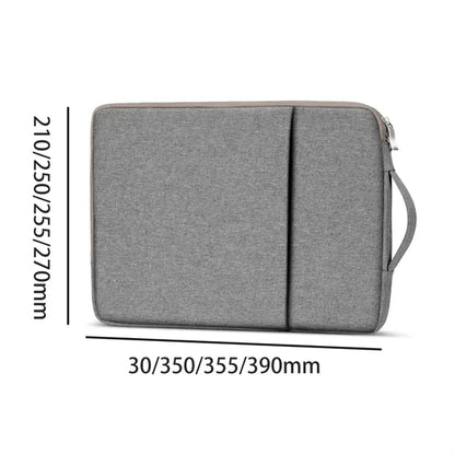 15.6 Inch Laptop Tablet Sleeve with Zipper Closure