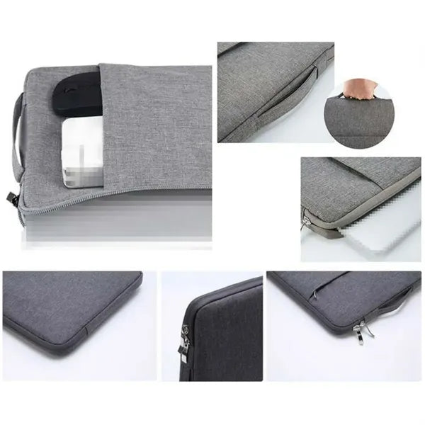 15.6 Inch Laptop Tablet Sleeve with Zipper Closure