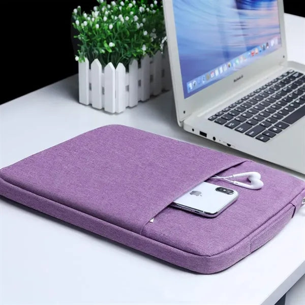 15.6 Inch Laptop Tablet Sleeve with Zipper Closure