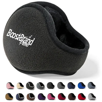 Customizable Fleece Earmuffs Warm Winter Ear Warmers