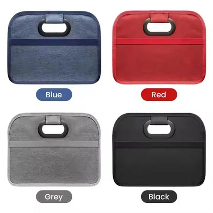 Collapsible Car Trunk Organizer with Handle