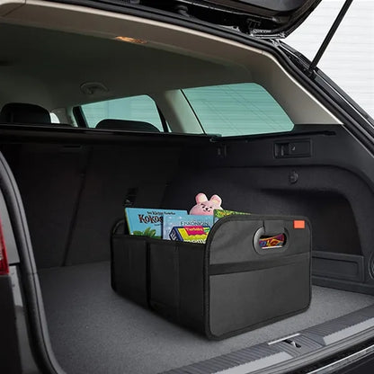 Collapsible Car Trunk Organizer with Handle