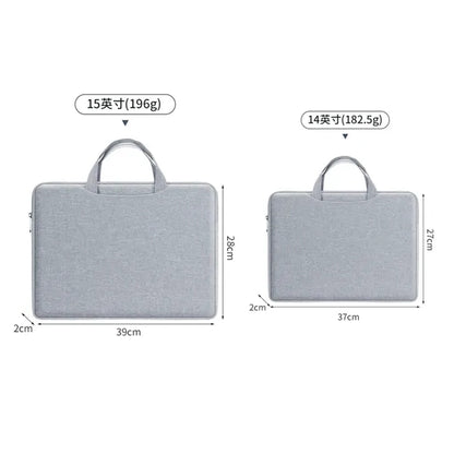 15 Inch Slim Laptop Sleeve with Carry Handles