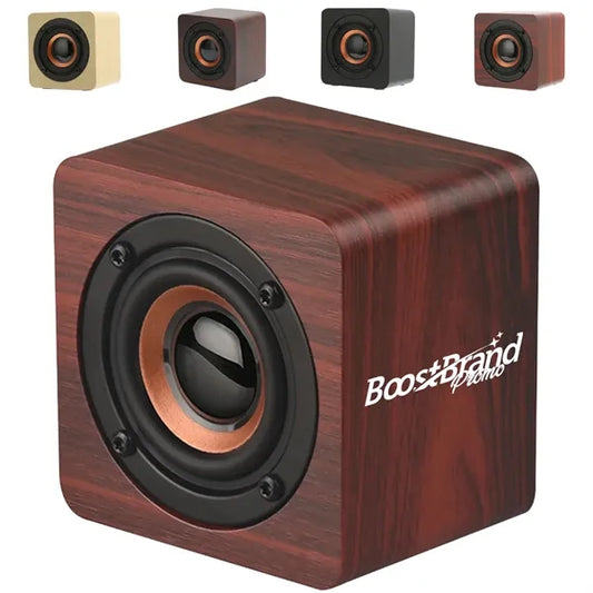 Mini Portable Wooden Bluetooth Speaker