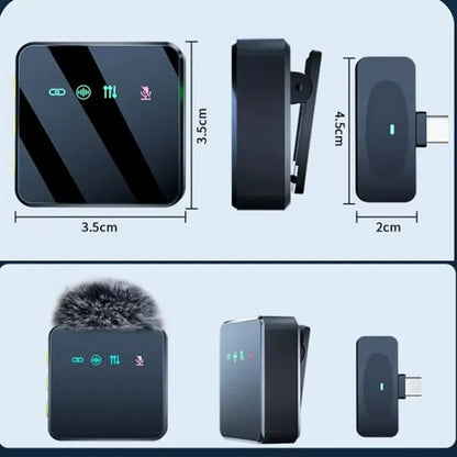 Portable Wireless Lavalier Microphone