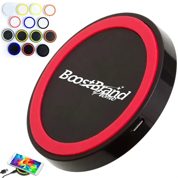 Q5 Qi Wireless Phone Charger Pad for Smartphones