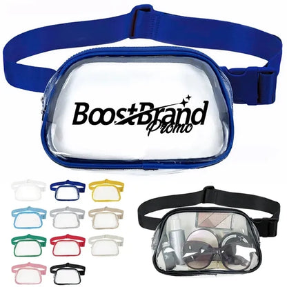 Clear Stadium Approved Fanny Pack with Adjustable Strap
