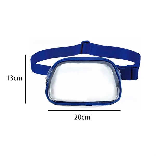 Clear Stadium Approved Fanny Pack with Adjustable Strap