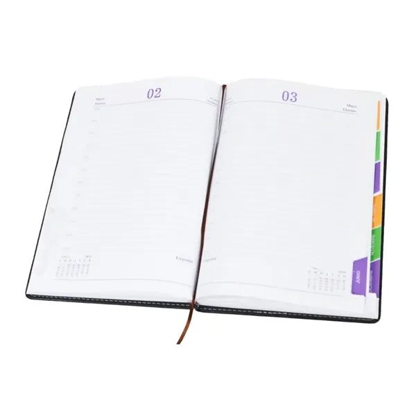 A4 Professional Planner Notebook with Integrated Calculator