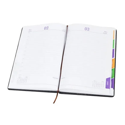 A4 Professional Planner Notebook with Integrated Calculator