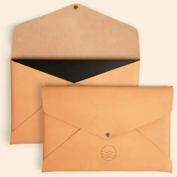 Laptop Envelope - Debossed Leather