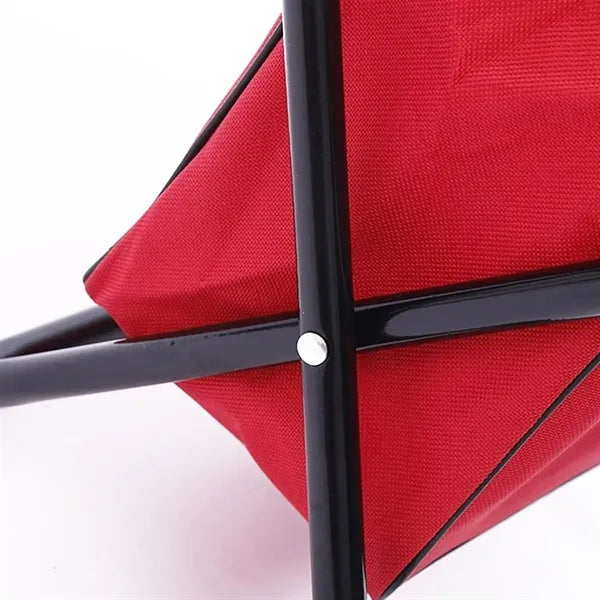 Folding Camping Chair with Integrated Cooler Bag
