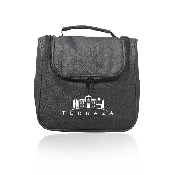 Road Trip Heathered Toiletry Bag