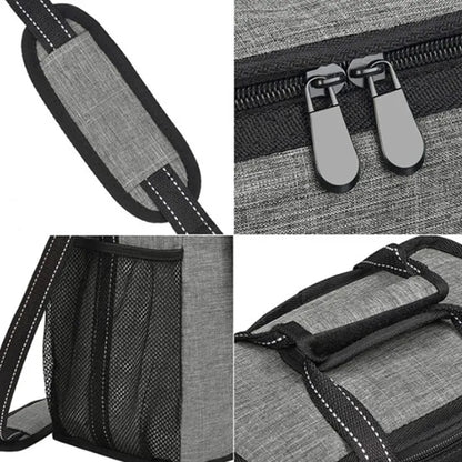 120L Insulated 6-Bottle Wine Cooler Bag with Dividers