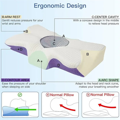 Cervical Memory Foam Pillow for Pain Relief