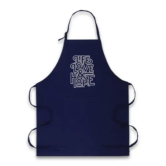 7 Oz Adjustable Twill Bib Apron/ 2-Pocket