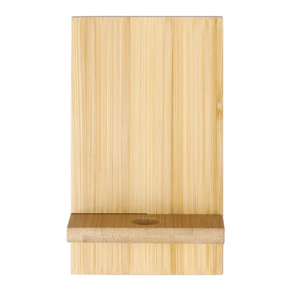 Deluxe Bamboo Phone Holder & Stand