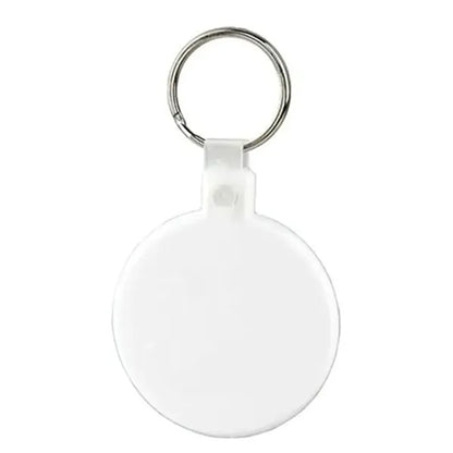 2 x 2 inch Round Soft PVC Keychain
