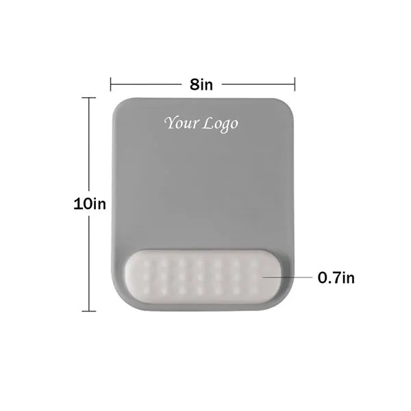 Ergonomic Memory Foam Wrist Mouse Pad
