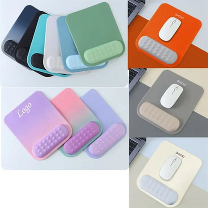 Ergonomic Memory Foam Wrist Mouse Pad