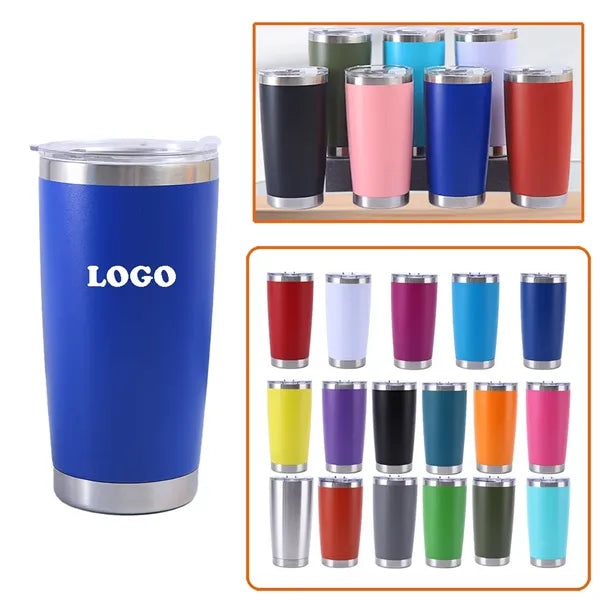 20oz Stainless Steel Vacuum Insulated Travel Tumbler