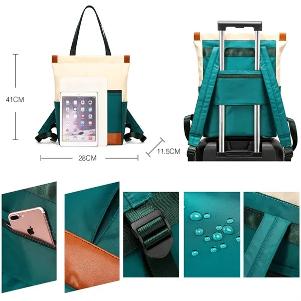 Convertible Tote Backpack Casual Bag