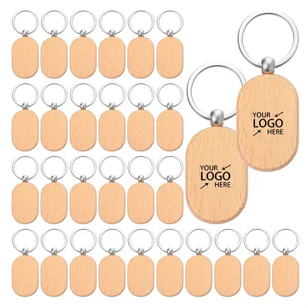 Custom Hotel Wooden Keychain Motel Key Tag