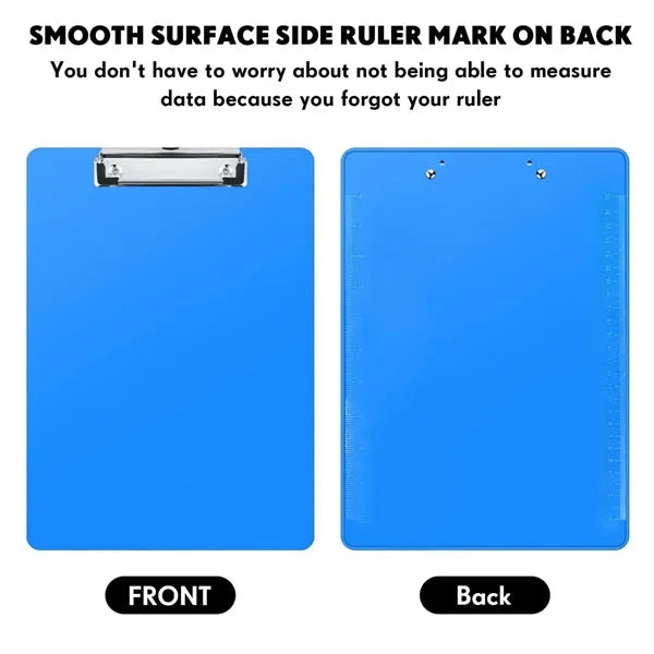 Custom A4 Plastic Clipboards with Metal Clip
