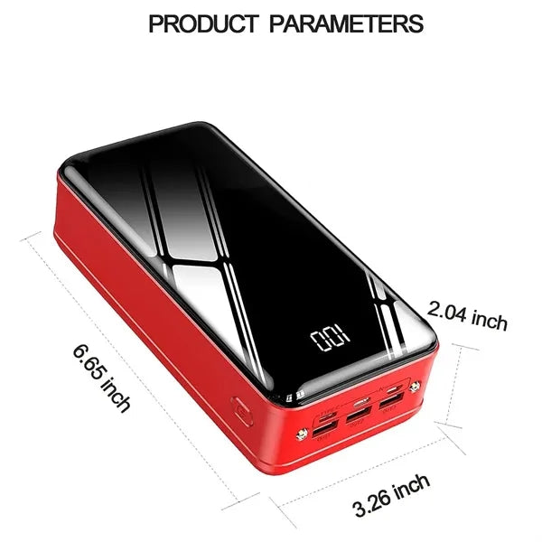 50000mAh Charger High-Capacity Power Bank With 6 Ports