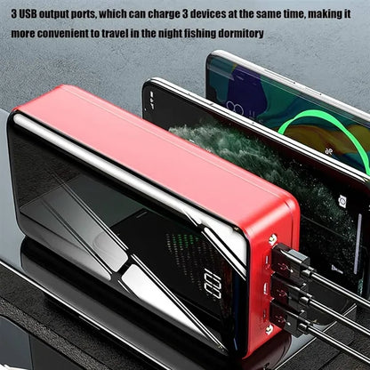 50000mAh Charger High-Capacity Power Bank With 6 Ports