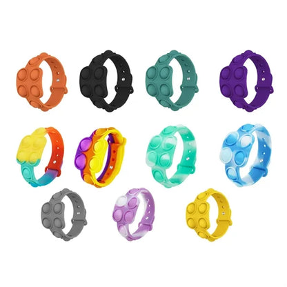 Wearable Pop Bubble Fidget Wristband Toy