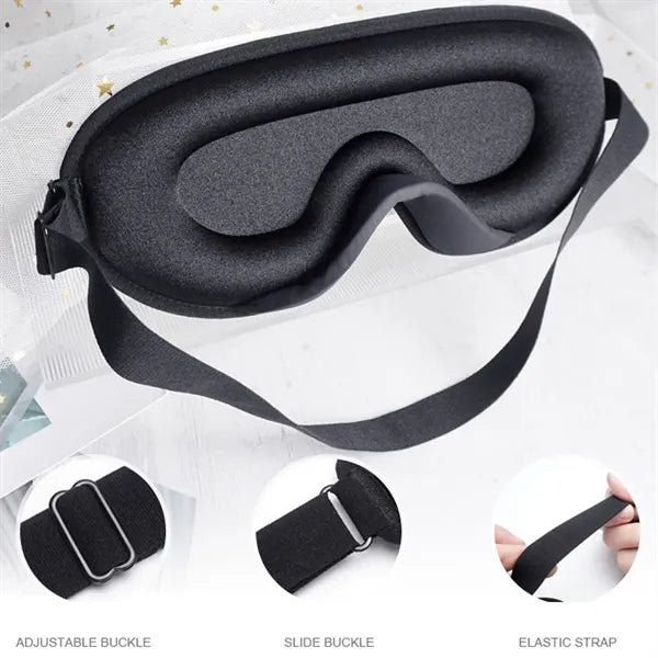 3D Contoured Breathable Sleeping Eye Mask