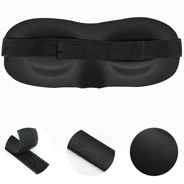 3D Contoured Breathable Light Shading Sleep Eye Mask