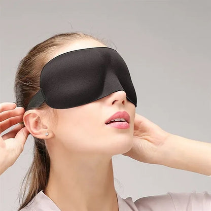 3D Contoured Breathable Light Shading Sleep Eye Mask