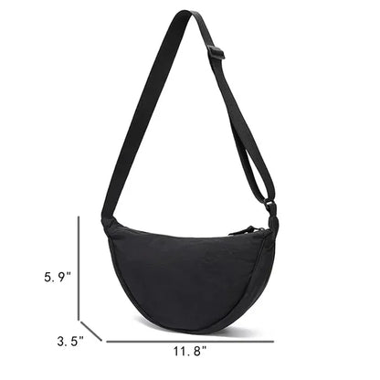 Travel Lightweight Crescent Crossbody Sling Shoulder Bag