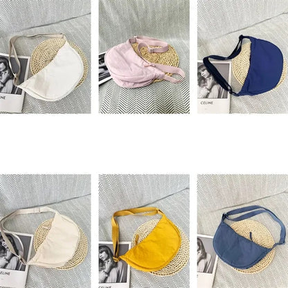 Travel Lightweight Crescent Crossbody Sling Shoulder Bag
